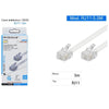 Cavo Prolunga Telefonica Rj11 5mt Collegamento Telefonico Maxtech Modem Rj11-5.0m