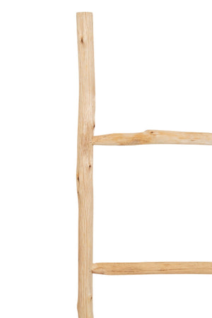 Biscottini Scala portasciugamani in legno finitura naturale dimensioni lunghezza profondità