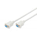 Cavo Null Modem Computer Seriale RS232 - Crossover (Incrociato) - 9 Poli Femmina/Femmina - 2 Mt.