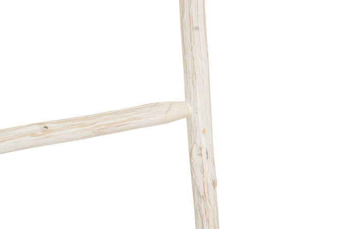 Biscottini Scala portasciugamani in legno finitura bianca dimensioni lunghezza profondità