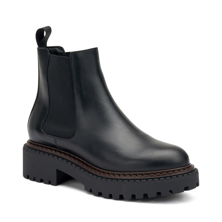 Frau beatles donna in pelle nero 78L3