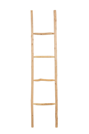 Biscottini Scala portasciugamani in legno finitura naturale dimensioni lunghezza profondità