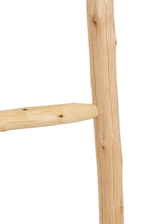 Biscottini Scala portasciugamani in legno finitura naturale dimensioni lunghezza profondità