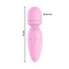 Wand Massager Vibratore Massaggiatore Ricaricabile con 10 Modalità di Vibrazione