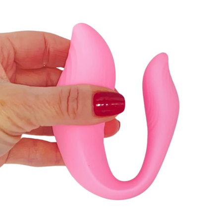 Vibratore Multifunzione Indossabile in Silicone Doppia Stimolazione con App USB