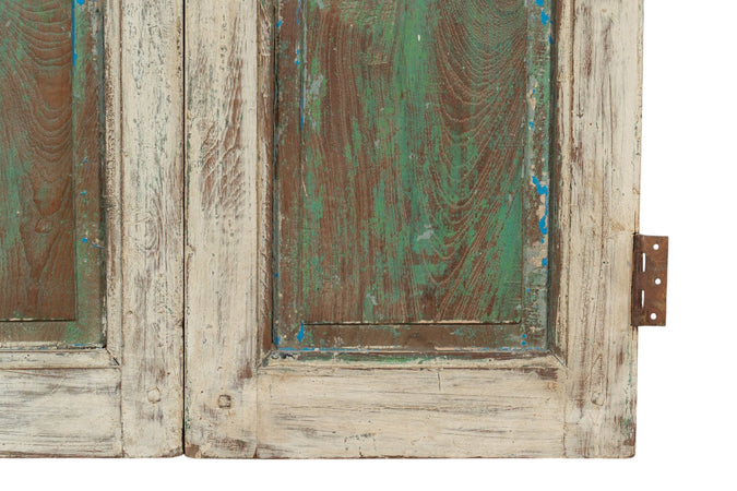 Biscottini Cancello in legno massello e ferro, da interno e da esterno Molto solido robusto