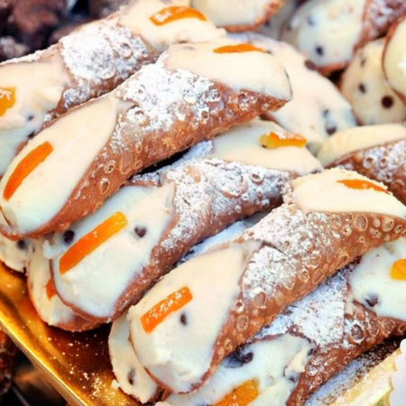 Kit cannoli siciliani alla ricotta e gocce di cioccolata