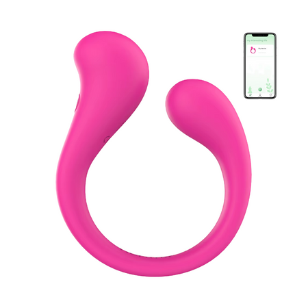 Vibratore Multifunzione per Doppia Stimolazione Controllo con App Modellabile