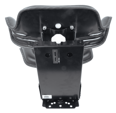 Sedile avvolgente con molleggio in sky nero larghezza 590mm