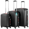 Set 3 Valigie Rigide Ruote Easy roll, Bagaglio mano e viaggio, Trolley Resistente