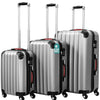 Set 3 Valigie Rigide Ruote Easy roll, Bagaglio mano e viaggio, Trolley Resistente