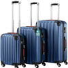 Set 3 Valigie Rigide Ruote Easy roll, Bagaglio mano e viaggio, Trolley Resistente