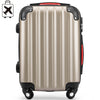 Set 3 Valigie Rigide Ruote Easy roll, Bagaglio mano e viaggio, Trolley Resistente