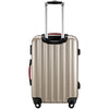 Set 3 Valigie Rigide Ruote Easy roll, Bagaglio mano e viaggio, Trolley Resistente