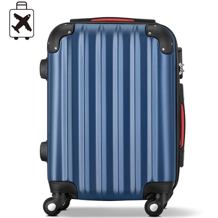 Set 3 Valigie Rigide Ruote Easy roll, Bagaglio mano e viaggio, Trolley Resistente
