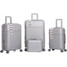 Set 4 Valigie Rigide Ruote Easy roll, Bagaglio mano Beauty Case Trolley Resistente
