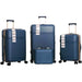 Set 4 Valigie Rigide Ruote Easy roll, Bagaglio mano Beauty Case Trolley Resistente