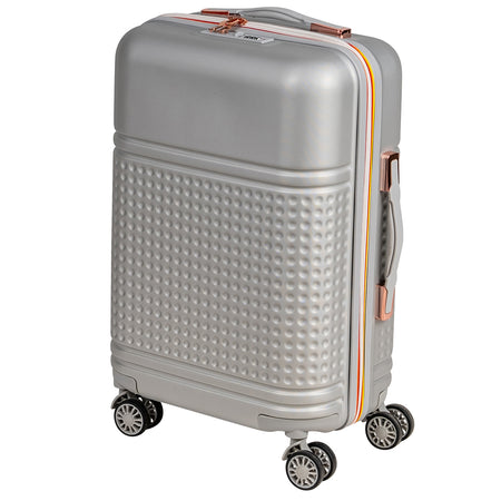 Set 4 Valigie Rigide Ruote Easy roll, Bagaglio mano Beauty Case Trolley Resistente