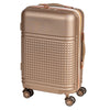 Set 4 Valigie Rigide Ruote Easy roll, Bagaglio mano Beauty Case Trolley Resistente