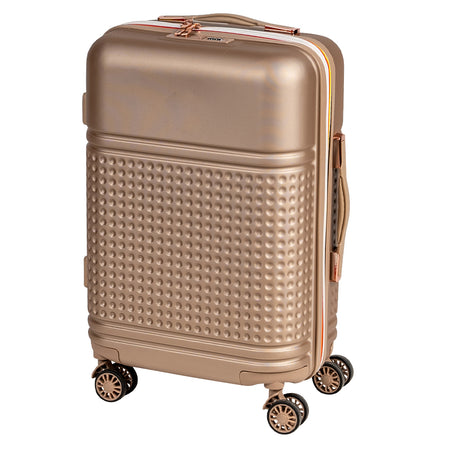 Set 4 Valigie Rigide Ruote Easy roll, Bagaglio mano Beauty Case Trolley Resistente