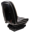 Sedile Compact in sky nero con molleggio meccanico