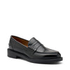 Frau mocassini donna in pelle spazzolata nero 95U0