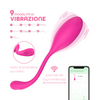 Ovetto Vibrante con App Vibratore Punto G e Clitoride in Silicone 9 Modalità USB