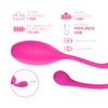 Ovetto Vibrante con App Vibratore Punto G e Clitoride in Silicone 9 Modalità USB