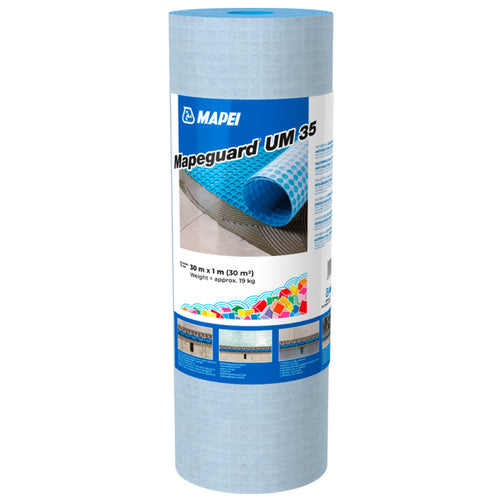 Mapei Mapeguard UM 35 – Membrana Antifrattura HDPE Rotolo 1x30 mt