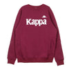 KAPPA Felpa Girocollo Uomo Authentic Bzali Violet/grey Silver da uomo