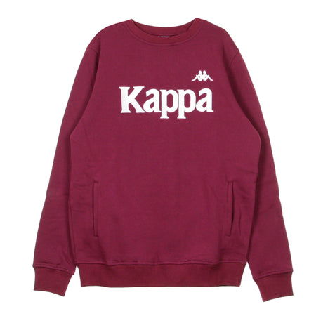 KAPPA Felpa Girocollo Uomo Authentic Bzali Violet/grey Silver da uomo