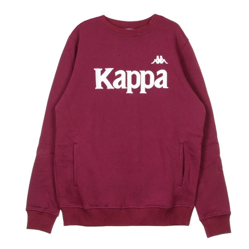 KAPPA Felpa Girocollo Uomo Authentic Bzali Violet/grey Silver da uomo