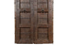 Biscottini Porta portone in legno massello e ferro da interno o da esterno vecchia e antica medievale