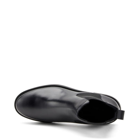 FRAU beatles donna in pelle nero 98L3