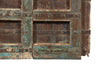 Biscottini Porta portone in legno massello e ferro da interno o da esterno vecchia e antica medievale