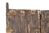 Biscottini Porta portone in legno massello e ferro da interno o da esterno vecchia e antica medievale