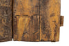 Biscottini Porta portone in legno massello e ferro da interno o da esterno vecchia e antica medievale