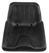 Sedile Seat 1 tipo E in poliuretano autopellante nero