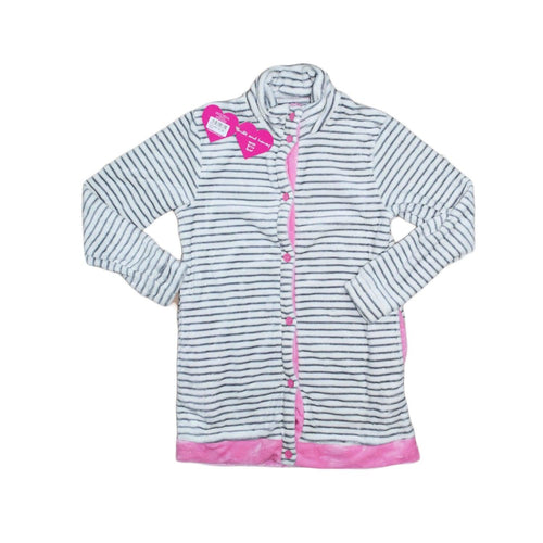 Milk and Honey Vestaglia Corta Invernale da Donna in Pile Abbottonata VE0196 D30 - Passarelli Biancheria