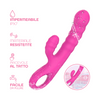 Vibratore Rabbit Doppia Stimolazione Punto G Clitoride in Silicone Ricaricabile