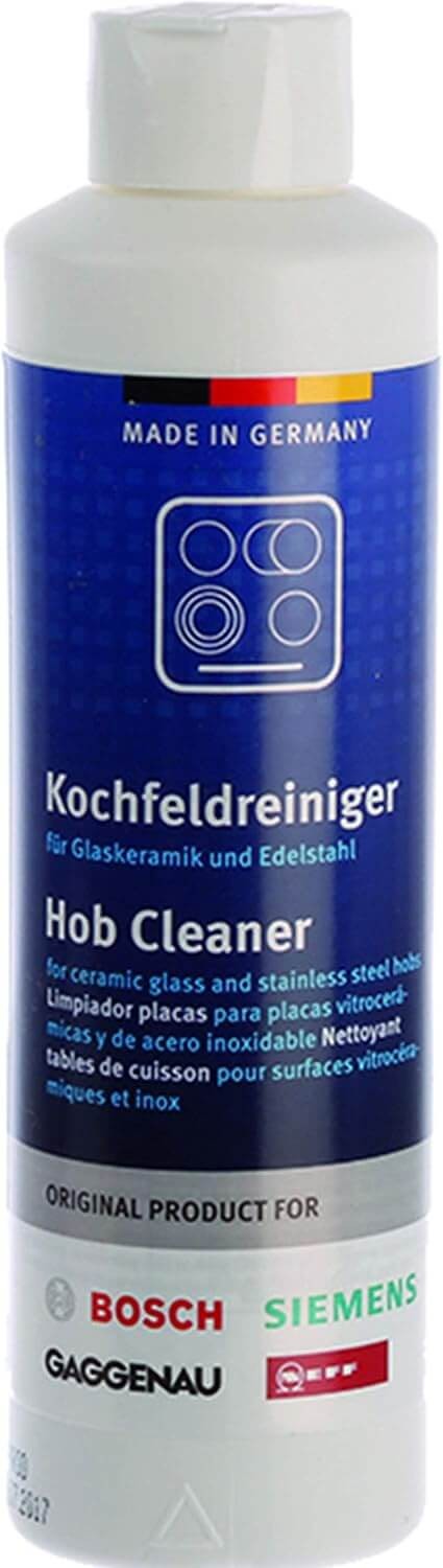 Detergente liquido pulizia vetroceramica 250ml piano cottura Bosch Siemens 00311896