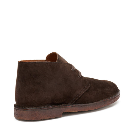 Frau desert boot in pelle scamosciata marrone 25A0