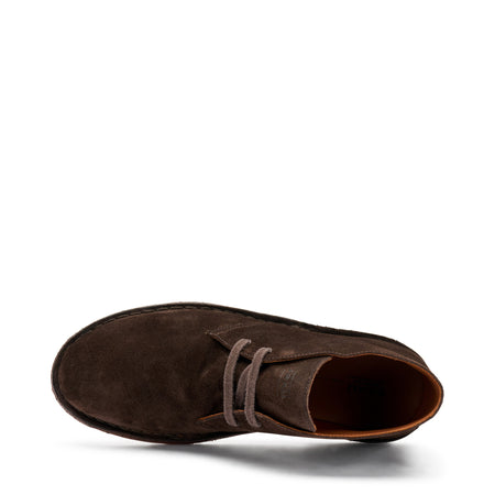 Frau desert boot in pelle scamosciata marrone 25A0