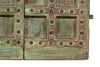 Biscottini Porta portone in legno massello e ferro da interno o da esterno vecchia e antica medievale