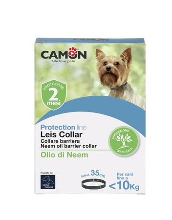 Collare barriera per cani protezione naturale con olio di neem Leis Collar