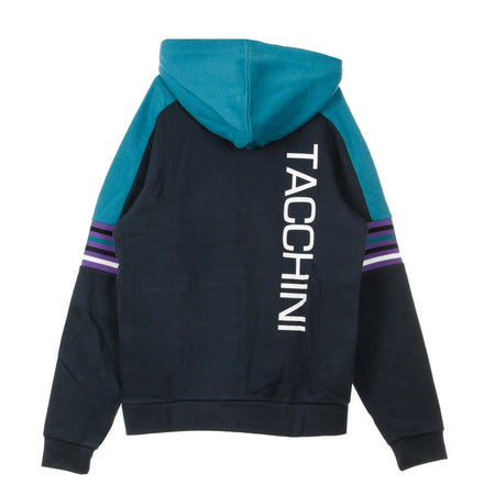 SERGIO TACCHINI Felpa Cappuccio Zip Uomo Darwin Sweater Navy Ocean da uomo
