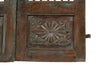 Biscottini Porta portone in legno massello e ferro da interno o da esterno vecchia e antica medievale