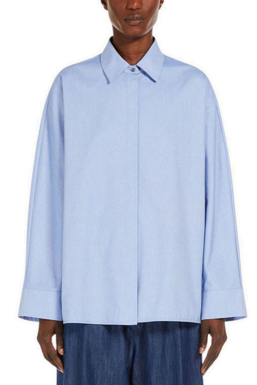 S Max Mara Camicie Azzurro da donna