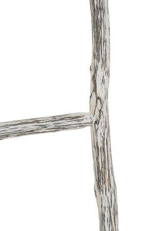 Biscottini Scala portasciugamani in legno finitura nera