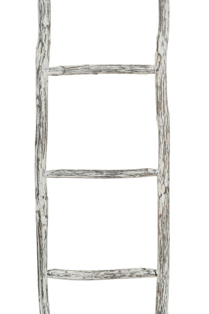 Biscottini Scala portasciugamani in legno finitura nera